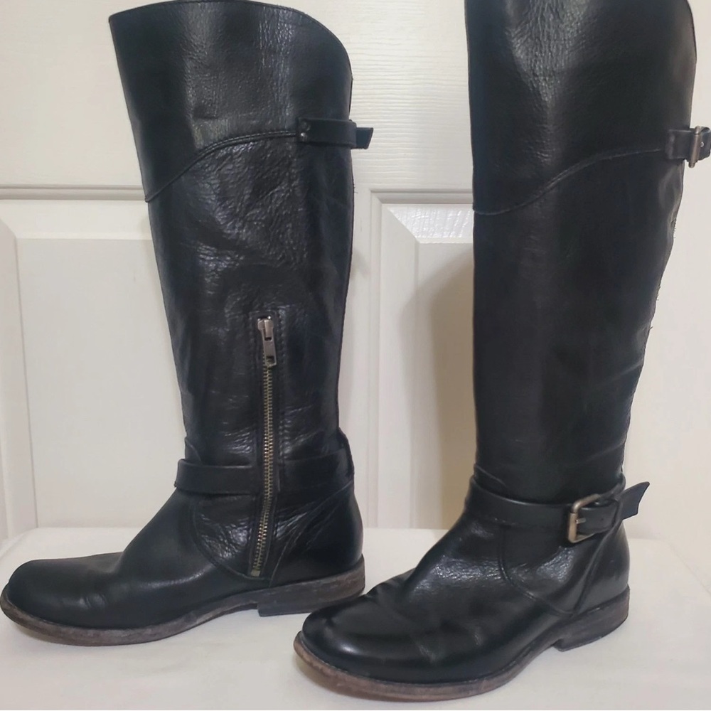 Frye Phillips Tall Leather Boots 8